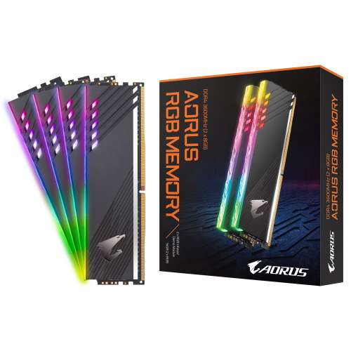 AORUS DDR4 3600MHz RGB RAM **16GB (2x8GB) + 2 X DEMO MODULES**MINT CONDITION**ORIGINAL BOX**