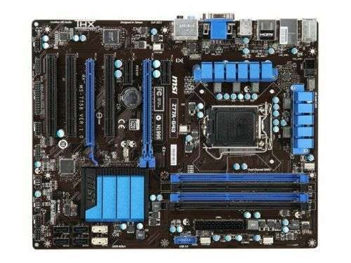 MSI Z77A - G43 LGA1155 ** GAMING MOTHERBOARD ** GOOD CONDITION ** WARRANTY **