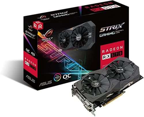 ASUS STRIX RX570 4GB  ** GAMING GRAPHICS CARD ** GOOD CONDITION ** WARRANTY **