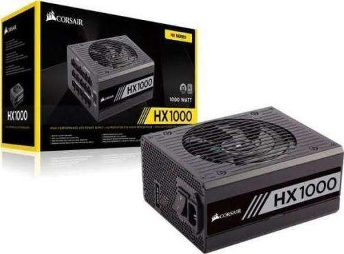 CORSAIR HX1000 ** 1000w 80+ PLATINUM POWER SUPPLY ** ORIGINAL PACKAGING ** CABLES INCL **