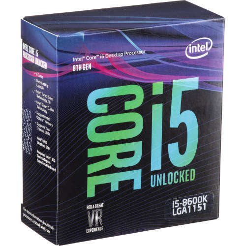 INTEL i5 8600k ** DESKTOP PROCESSOR ** GOOD CONDITION ** WARRANTY **