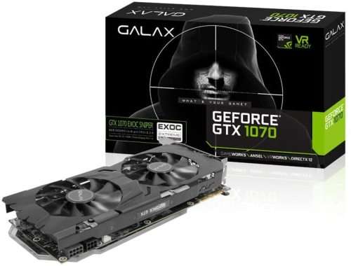 GALAX GTX 1070 8G ** GAMING GRAPHICS CARD ** EXCELLENT CONDITION ** WARRANTY **