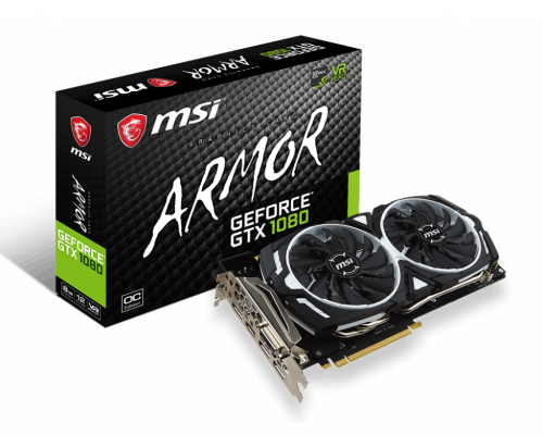 Msi Gtx 1080 8G Armor - Gaming Graphics Card - Good Condition - Warranty