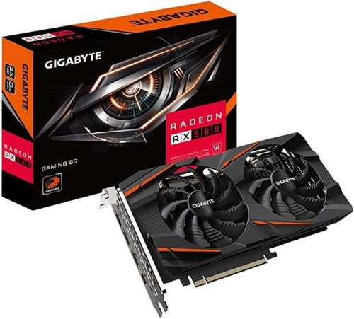 GIGABYTE RX580 8G GAMING ** GAMING GRAPHICS CARD ** GOOD CONDITION ** WARRANTY **