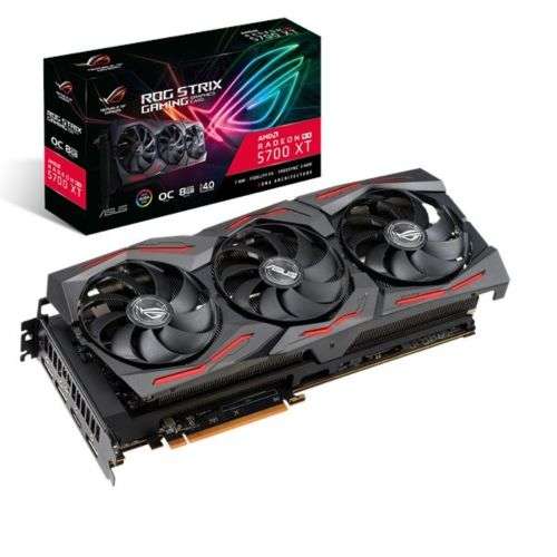 ASUS 5700XT ROG STRIX 8G OC ** GAMING GRAPHICS CARD **WARRANTY**GOOD CONDTION**ORIGINAL PACKAGING**