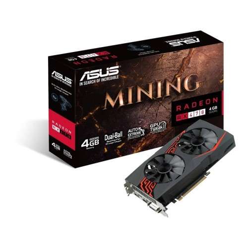 Asus Gtx Rx470 4G Expedition - Gaming Graphics Card - Good Condition - Warranty