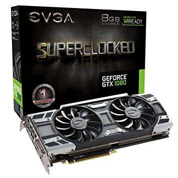EVGA GTX 1080 8G ACX 3.0  ** GAMING GRAPHICS CARD ** GOOD CONDITION ** WARRANTY **