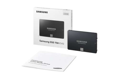SAMSUNG 750 EVO ** 250GB SSD ** GOOD CONDITION ** WARRANTY **
