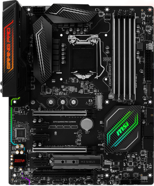 Msi Z270 Gaming Pro Carbon - Gaming Motherboard - Good Condition - Original Box - Warranty