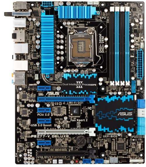 ASUS P8Z77-V DELUXE ** GAMING MOTHERBOARD ** WIFI ** BLUETOOTH ** GOOD CONDITION ** WARRANTY**