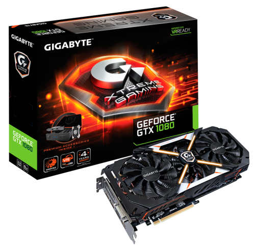 GIGABYTE GTX 1080 8G XTREME  ** GAMING GRAPHICS CARD ** WARRANTY ** GOOD CONDITION **