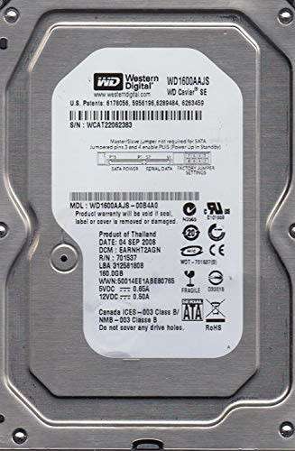 WESTERN DIGITAL BLUE ** 160GB HARD DRIVE ** GOOD CONDITION ** WARRANTY **