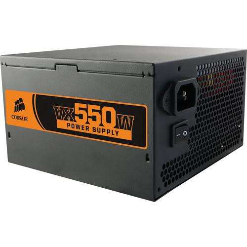 CORSAIR VX550W 550W 80 PLUS ** GAMING POWER SUPPLY ** WARRANTY ** GOOD CONDITION **