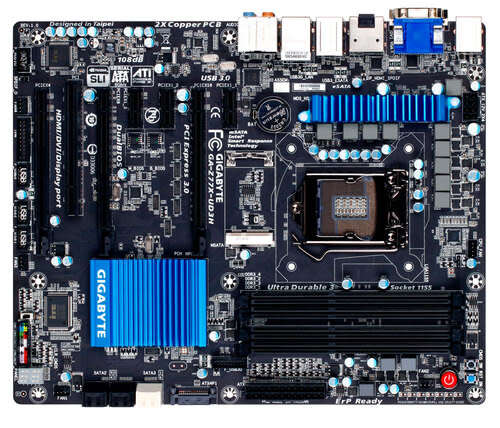 GIGABYTE GA-Z77X-UD3H (rev. 1.0) ** GAMING MOTHERBOARD ** GOOD CONDITION ** WARRANTY **