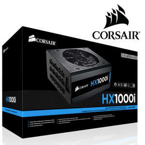 CORSAIR HX1000i  ** 80+PLATINUM ** FULLY MODULAR ** WARRANTY ** GOOD CONDITION **