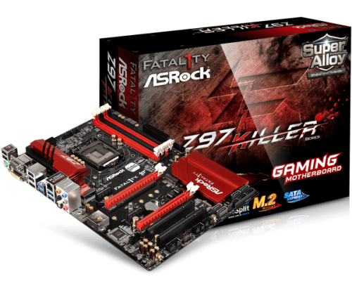 Asrock Fatal1ty Z97 Killer - Gaming Motherboard - Good Condition - Warranty