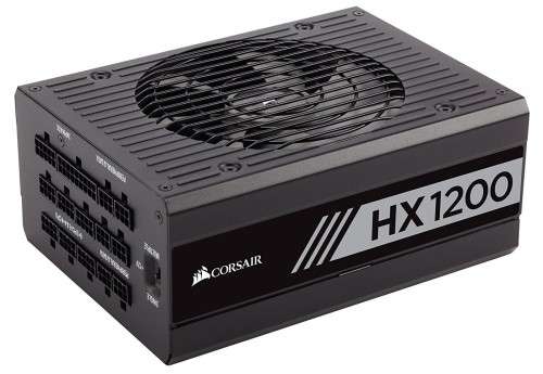 CORSAIR HX1200 ** FULLY MOD GAMING POWER SUPPLY ** 80+ PLATINUM ** WARRANTY ** GOOD CONDITION **