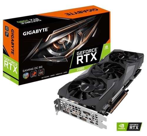GIGABYTE RTX 2080 GAMING OC 8GB  ** GAMING GRAPHICS CARD ** WARRANTY ** GOOD CONDITION **