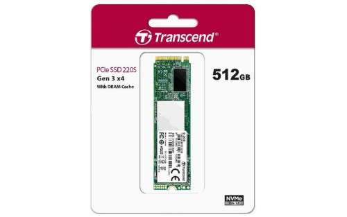 TRANSCEND NVMe Rev. 1.3 SSD ** 512GB ** EXCELLENT CONDITION ** WARRANTY **