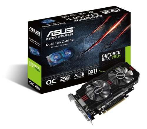 ASUS GTX 750 Ti OC  **GAMING GRAPHICS CARD ** GOOD CONDITION ** WARRANTY **
