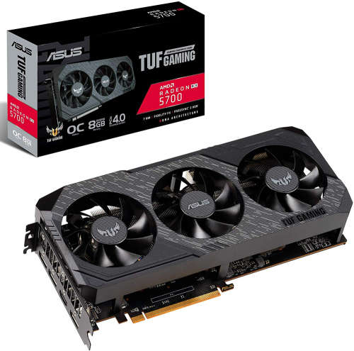 ASUS TUF RX5700 8G OC ** GAMING GRAPHICS CARD ** GOOD CONDITION ** WARRANTY ** ORIGINAL PACKAGING **