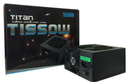 TITAN SUPERCHANNEL SP550 ** 550W DESKTOP POWER SUPPLY ** EXCELLENT CONDITION ** WARRANTY **