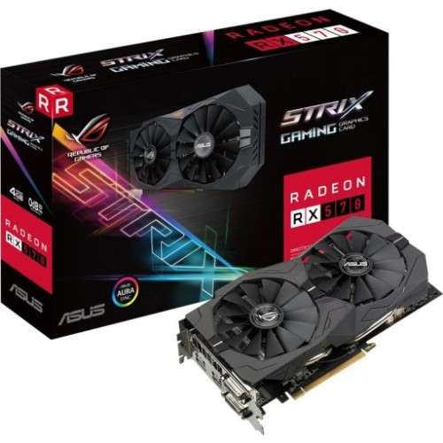 ASUS ROG STRIX RX570 4G GAMING ** GAMING GRAPHICS CARD ** GOOD CONDITION ** WARRANTY **