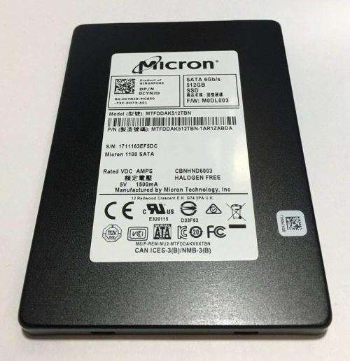 MICRON ** 512GB SSD ** EXCELLENT CONDITION ** WARRANTY **