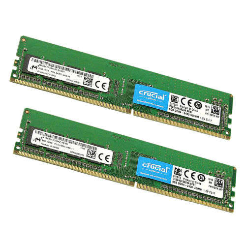CRUCIAL 8GB 2400MHz DDR4 ** DESKTOP RAM ** EXCELLENT CONDITION ** WARRANTY **