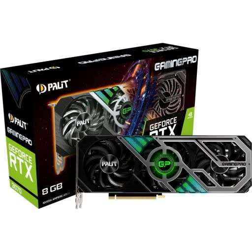 PALIT RTX 3070 GAMING PRO 8GB ** GAMING GRAPHICS CARD ** EXCELLENT CONDITION ** 6 MONTH WARRANTY **