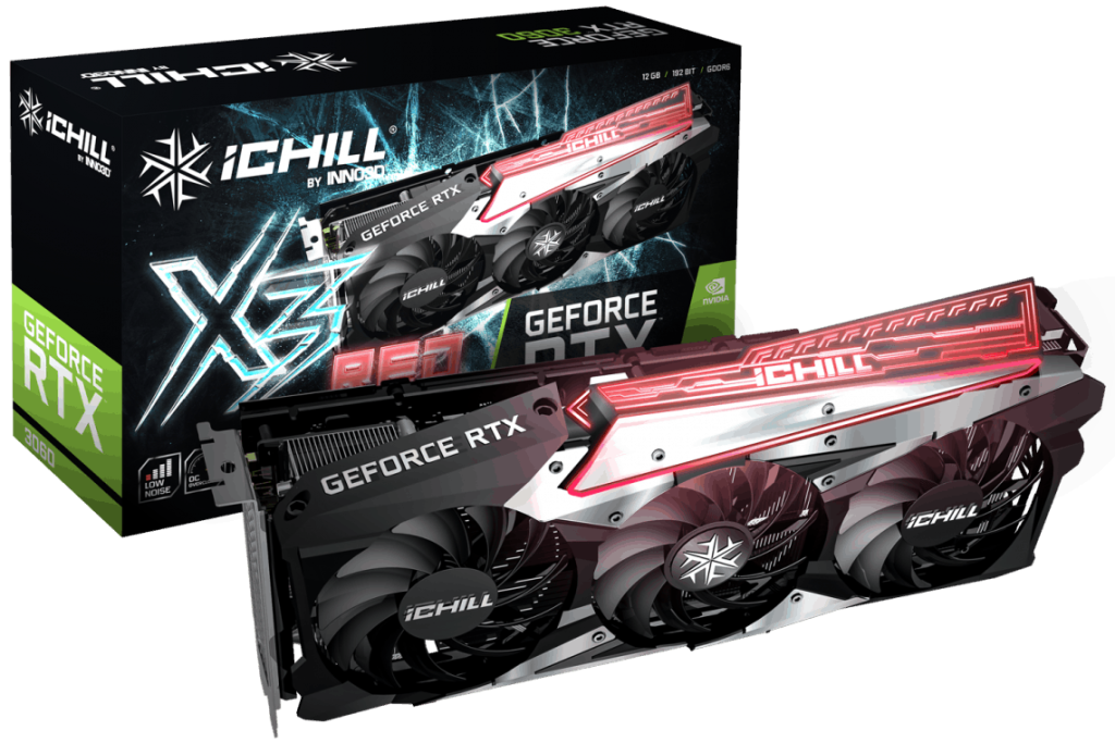 INNO3D RTX 3060 iCHILL X3 RED  ** GAMING GRAPHICS CARD ** EXCELLENT CONDITION ** 6 MONTH WARRANTY **