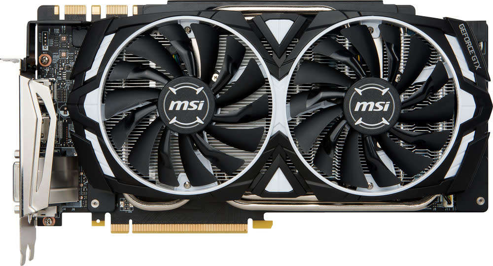 MSI GTX 1080Ti ARMOR 11G OC ** GAMING GRAPHICS CARD ** EXCELLENT CONDITION ** WARRANTY **