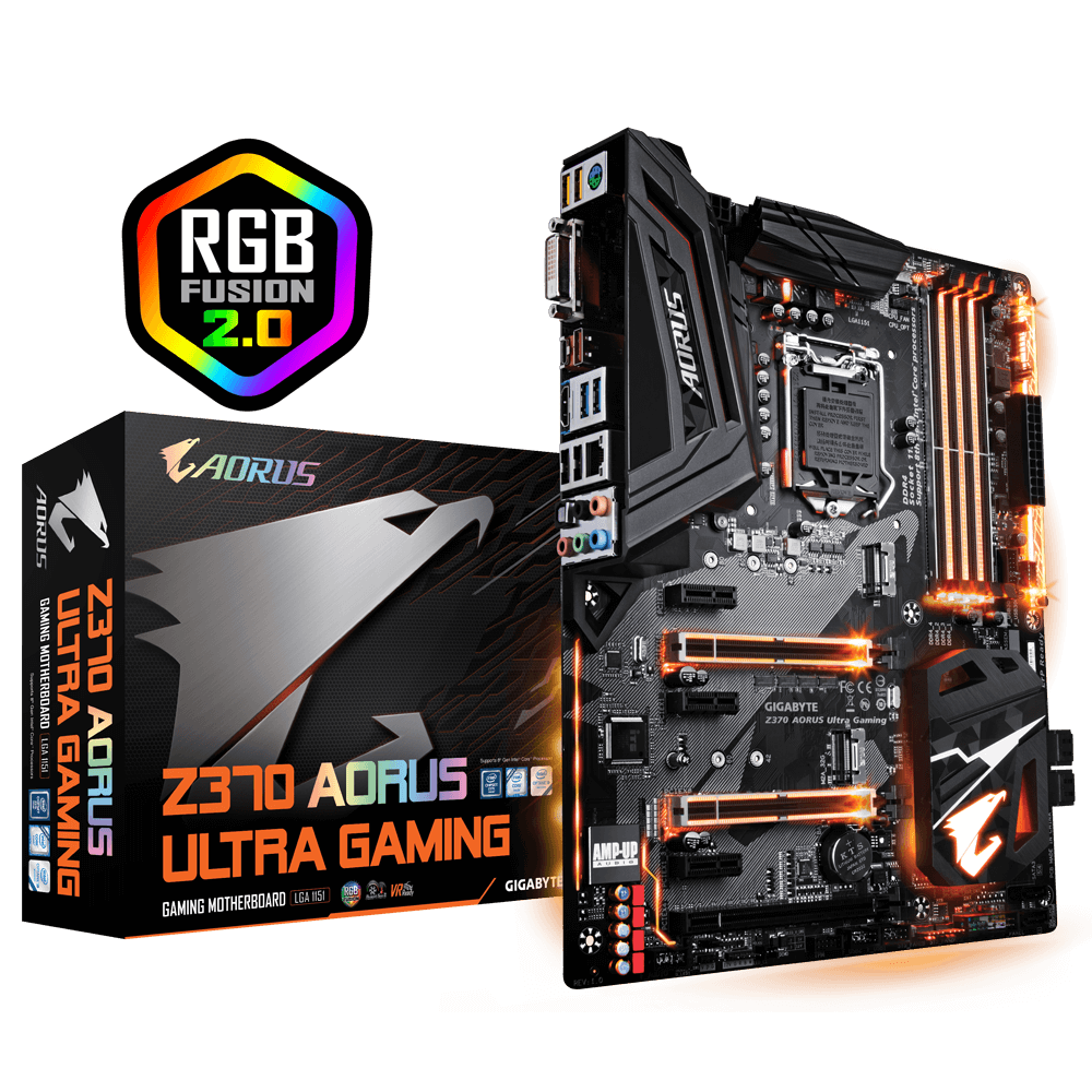 GIGABYTE Z370 AORUS ULTRA GAMING ** GAMING MOTHERBOARD ** GOOD CONDITION ** WARRANTY **