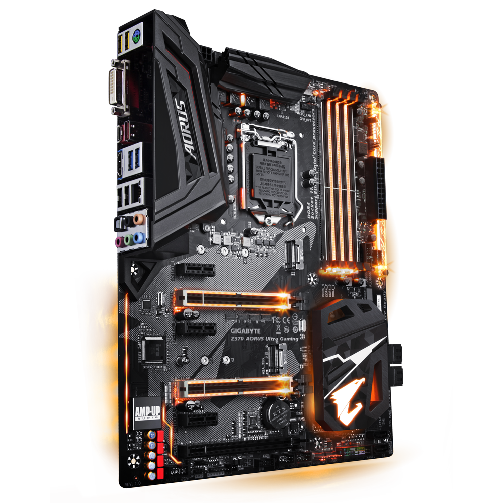 GIGABYTE Z370 AORUS ULTRA GAMING ** GAMING MOTHERBOARD ** GOOD CONDITION ** WARRANTY **