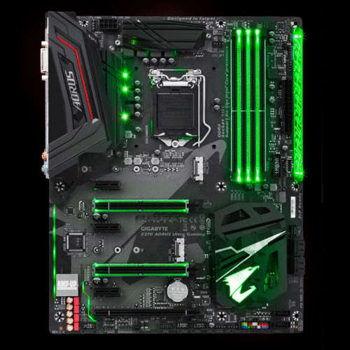 GIGABYTE Z370 AORUS ULTRA GAMING ** GAMING MOTHERBOARD ** GOOD CONDITION ** WARRANTY **