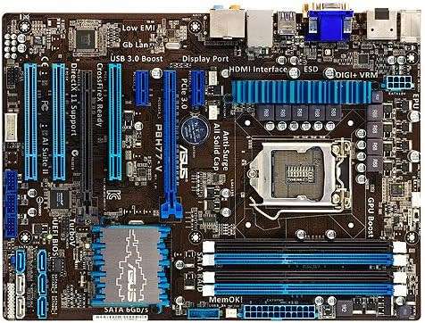 ASUS P8H77-V  ** GAMING MOTHERBOARD ** GOOD CONDITION ** WARRANTY **