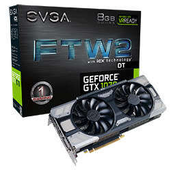 EVGA GTX 1070 FTW2 GAMING iCX 8GB ** GAMING GRAPHICS CARD ** GOOD CONDITION ** WARRANTY **