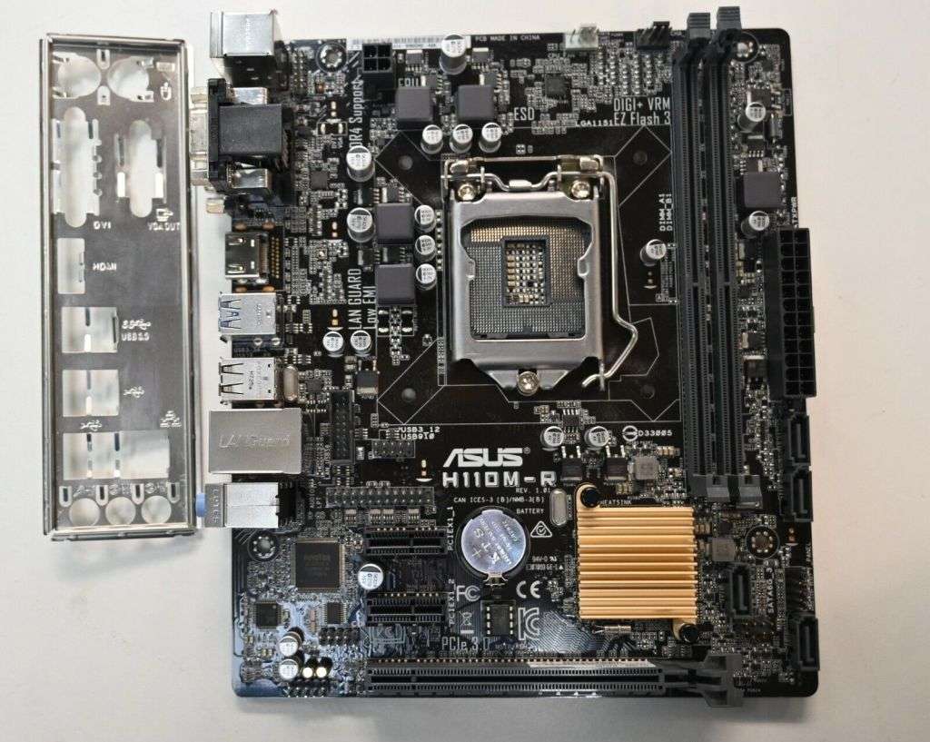 ASUS H110M-R  ** GAMING MOTHERBOARD ** GOOD CONDITION ** WARRANTY **