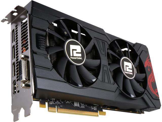 Powercolor Rx570 4G Red Dragon OC  - Gaming Graphics Card - Good Condition - Warranty