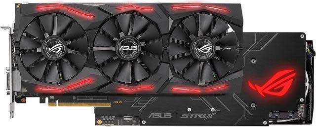 ASUS ROG STRIX VEGA 64 OC 8GB  ** GAMING GRAPHICS CARD  ** WARRANTY ** GOOD CONDITION **