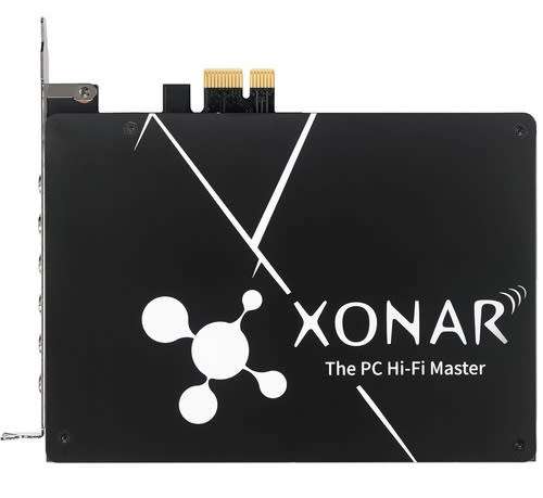 ASUS XONAS AE 7.1-CHANNEL PCIe GAMING AUDIO CARD ** GOOD CONDITION ** WARRANTY **