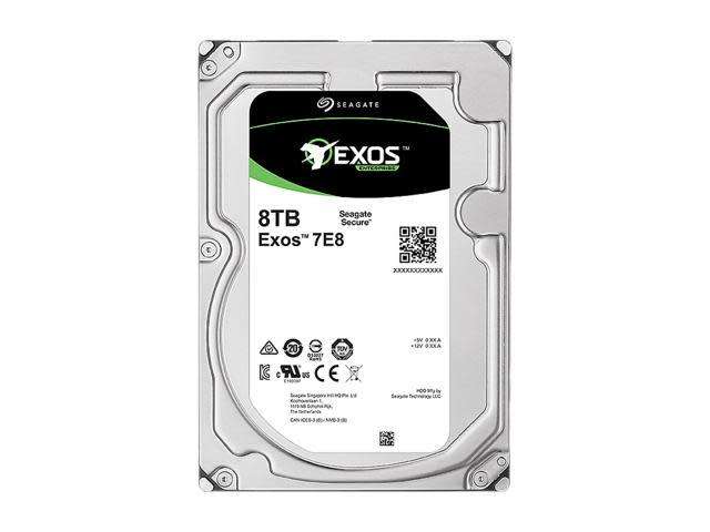 SEAGATE 8TB EXOS HARD DRIVE ** EXCELLENT CONDITION ** WARRANTY **