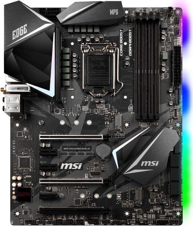 Msi Z390 Gaming Edge MPG AC Wifi - Gaming Motherboard - Good Condition - Original Box - Warranty