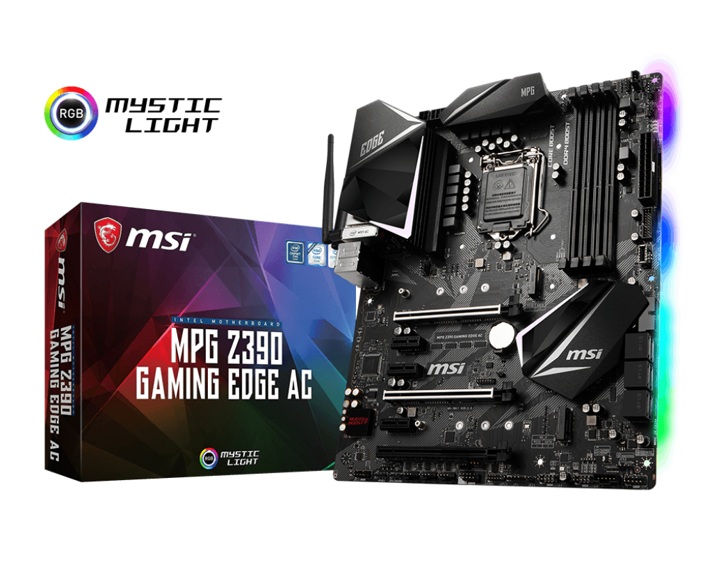 Msi Z390 Gaming Edge MPG AC Wifi - Gaming Motherboard - Good Condition - Original Box - Warranty