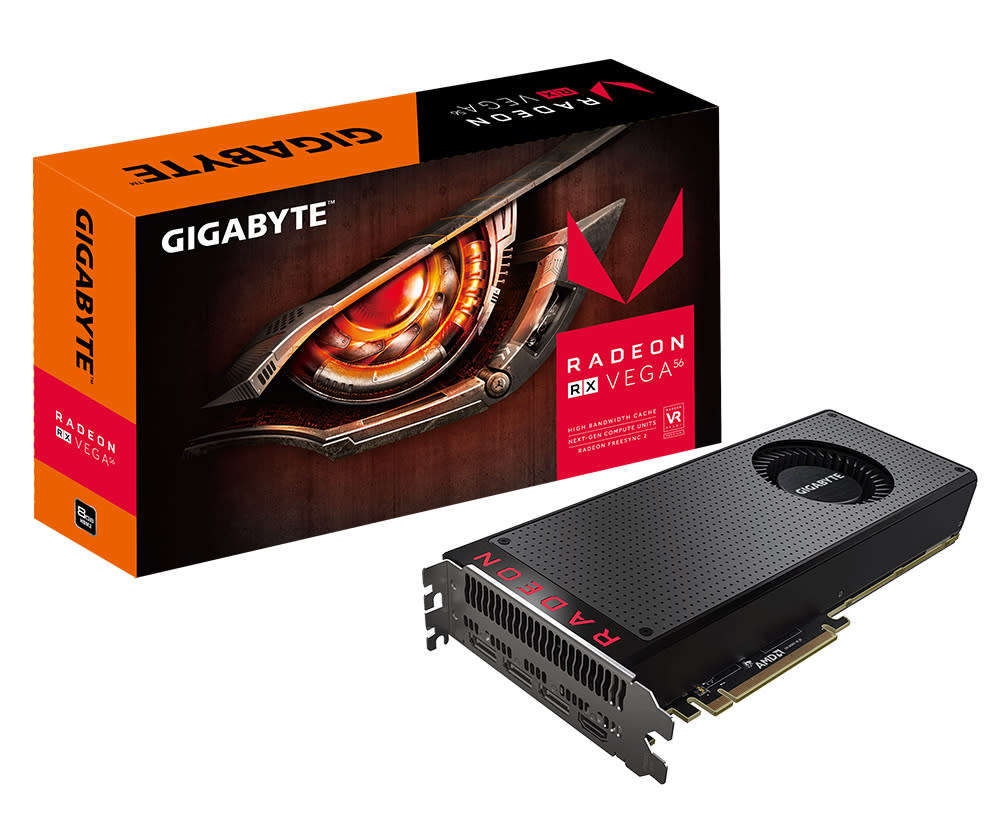 GIGABYTE RADEON RX VEGA 56 8G ** GAMING GRAPHICS CARD ** GOOD CONDITION ** WARRANTY **