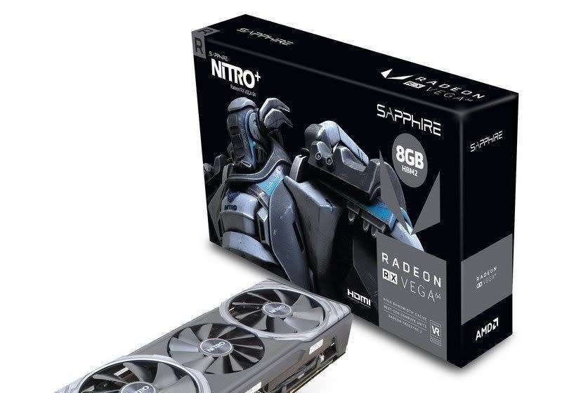 SAPPHIRE REDEON RX VEGA 64 NITRO + ** GAMING GRAPHICS CARD ** GOOD CONDITION ** WARRANTY **