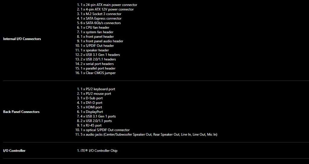 GIGABYTE GA-Q270M D3H ** GAMING MOTHERBOARD ** EXCELLENT CONDITION ** WARRANTY **