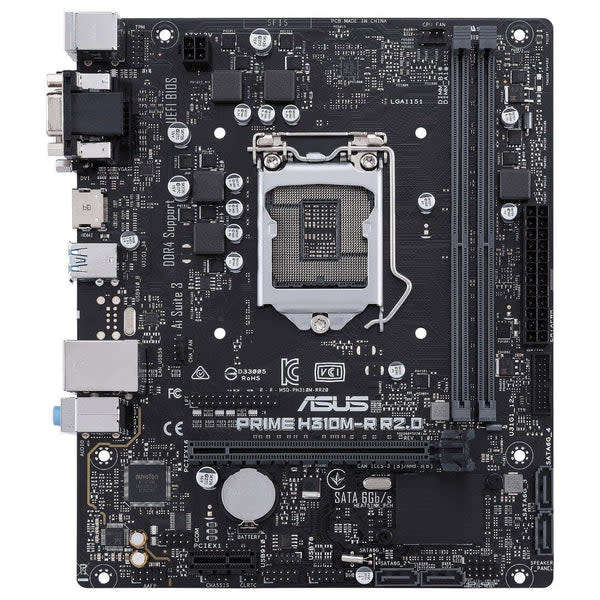 ASUS PRIME H310M-R R2.0 ** GAMING MOTHERBOARD ** GOOD CONDITION ** WARRANTY **