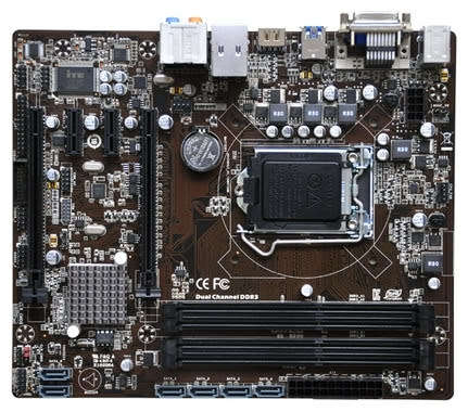 WIBTEK INTEL B85-M PCID ** MOTHERBOARD ** EXCELLENT CONDITION ** WARRANTY **