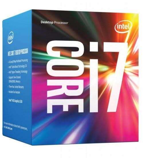 Intel Core i7 7700 - Desktop Processor - Warranty - Good Condition